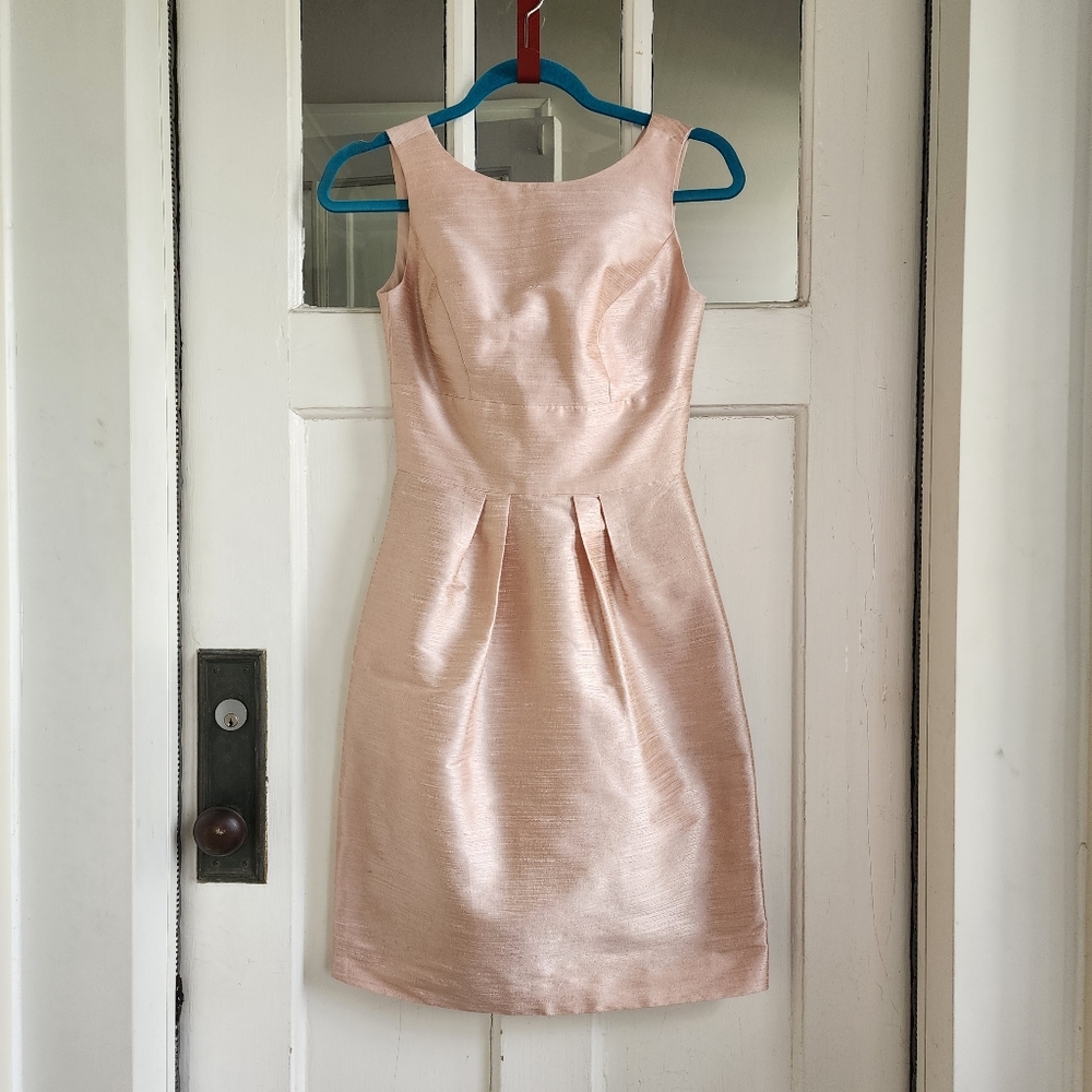 Alfred Sung Pearl Pink Sleeveless Dress, Sz 0